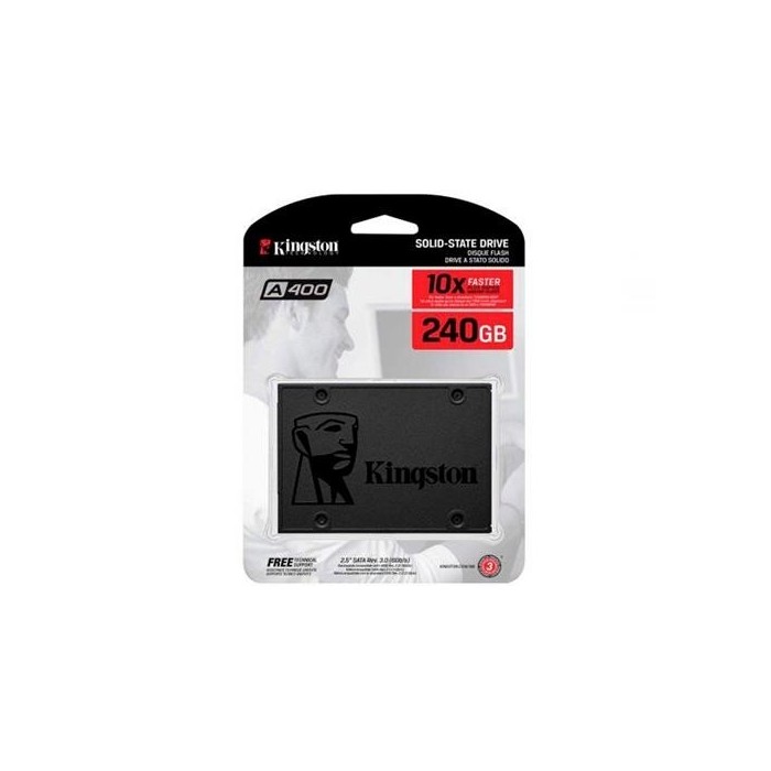 Disco estado sólido SSD A400 240GB 2.5” (SA400S37/240G)