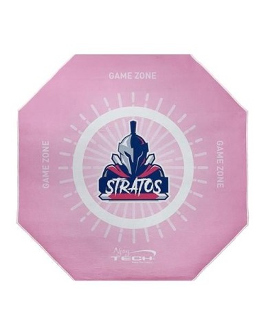 Alfombra gamer Njoytech para sillas Stratos Rosada (NJ-PROPINK4)