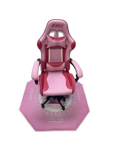 Alfombra gamer Njoytech para sillas Stratos Rosada (NJ-PROPINK4)