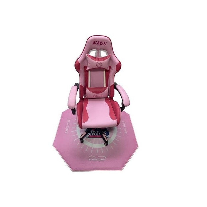 Alfombra gamer Njoytech para sillas Stratos Rosada (NJ-PROPINK4)