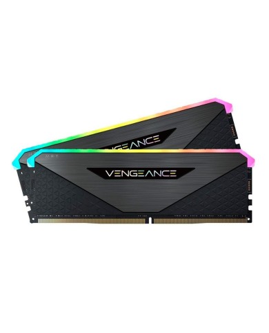 Memoria Ram DDR4 16GB (2x8GB) 3600MHz Corsair Vengeance RGB RT, DIMM, PC4-28800, 1.35V (CMN16GX4M2Z3600C16)