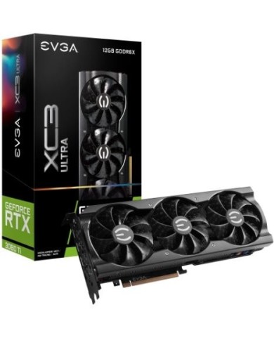 Tarjeta de Video EVGA GeForce RTX 3080 Ti XC3 ULTRA GAMING de 12GB GDDR6X