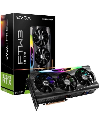 Tarjeta de Video EVGA GeForce RTX 3080 12GB FTW3 ULTRA GAMING de 12GB GDDR6