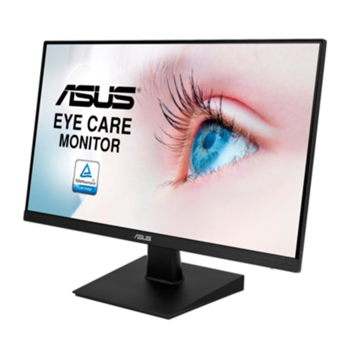 Monitor Eye Care ASUS VA247HE de 23.8“ (VA, Full HD, 75Hz, FreeSync, HDMI+DVI+VGA, Vesa)