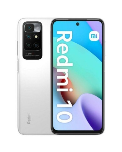 Smartphone Xiaomi Redmi 10 US de 6.5“ (OctaCore, 4GB RAM, 128GB Internos, Pebble White)
