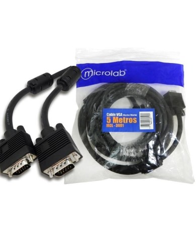 Cable Mlab VGA 5mts Macho Macho