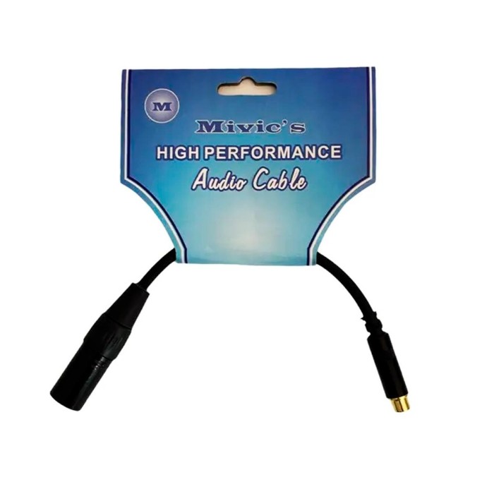 Cable para audio Roxtone XLR A RCA Rh-ad002