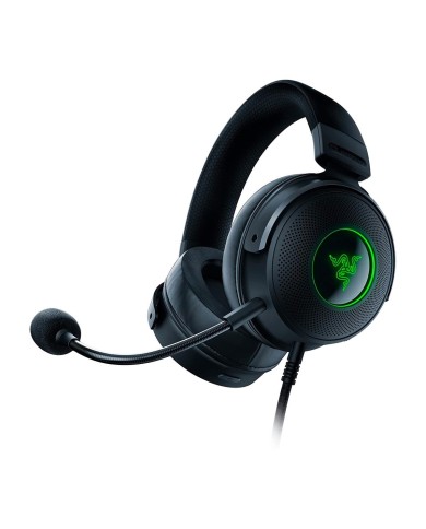Audífonos Razer Kraken V3 Hypersense Multiplataforma Negro (RZ04-03770100-R3U1)