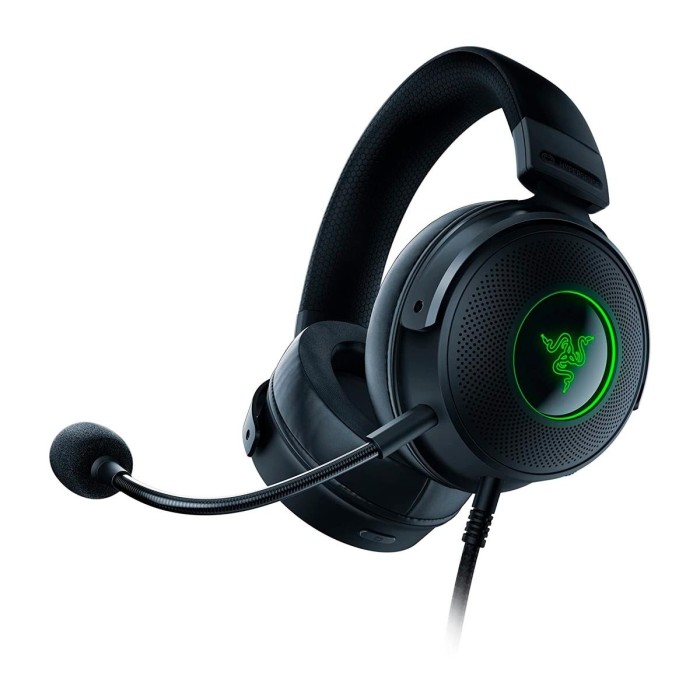Audífonos Razer Kraken V3 Hypersense Multiplataforma Negro (RZ04-03770100-R3U1)