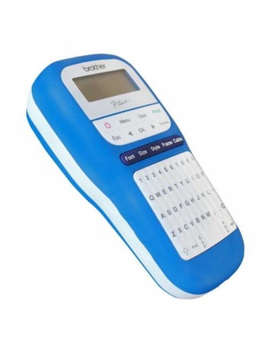 Rotuladora Brother P-touch PTH110BW Azul