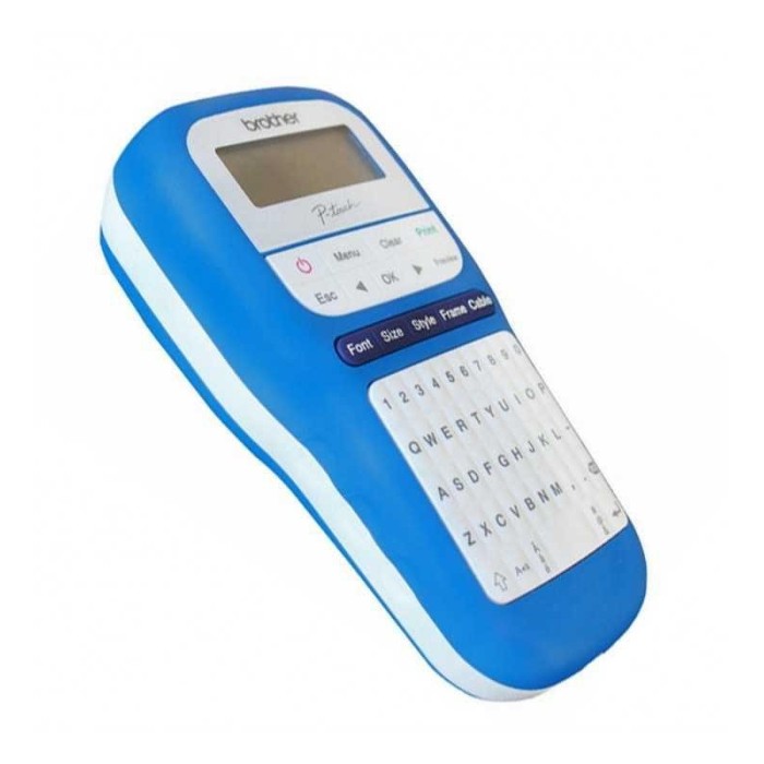Rotuladora Brother P-touch PTH110BW Azul