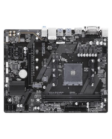 Placa Madre Gigabyte GA-A320M-H AM4 AMD A320 SATA 6Gb/s USB 3.1 HDMI Micro ATX (GA-A320M-H)