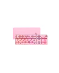 Kit Snake Gamer Najash Pinkker Mouse NJ330 + Mousepad NJ390