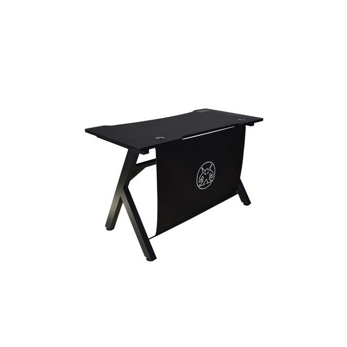 Escritorio gamer Njoytech Negro con Cobertura Frontal (NJ-GD39DSK)