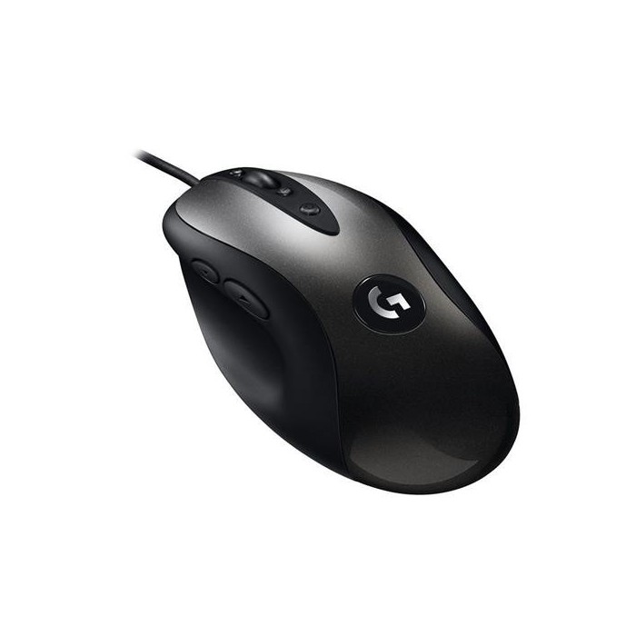Mouse Gamer Logitech MX518 Sensor Hero 16K 6.400 DPI Negro (910-005543)