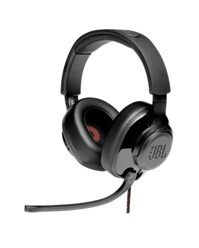 Audífono Gamer JBL Quantum 300 USB, 3,5 mm , Negro