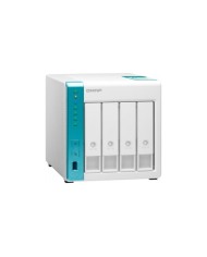 QNAP 4 Bay NAS Intel Celeron 4GB RAM Rack Raid RP