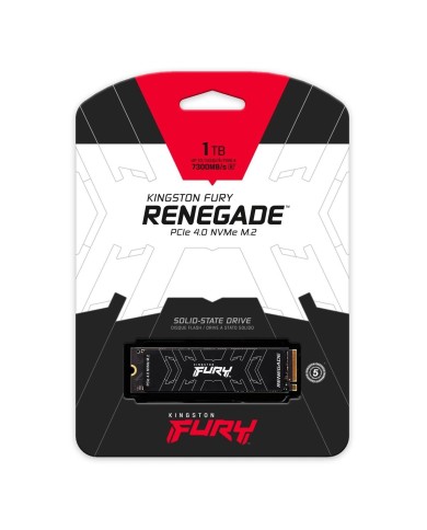 Unidad de Estado Sólido Kingston FURY Renegade de 4TB (PCIe 4.0 NVMe M.2)
