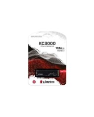 Unidad de estado sólido Kingston KC3000 de 2TB (M.2 NVMe, PCIe 4.0, Hasta 7.000 MB/s)