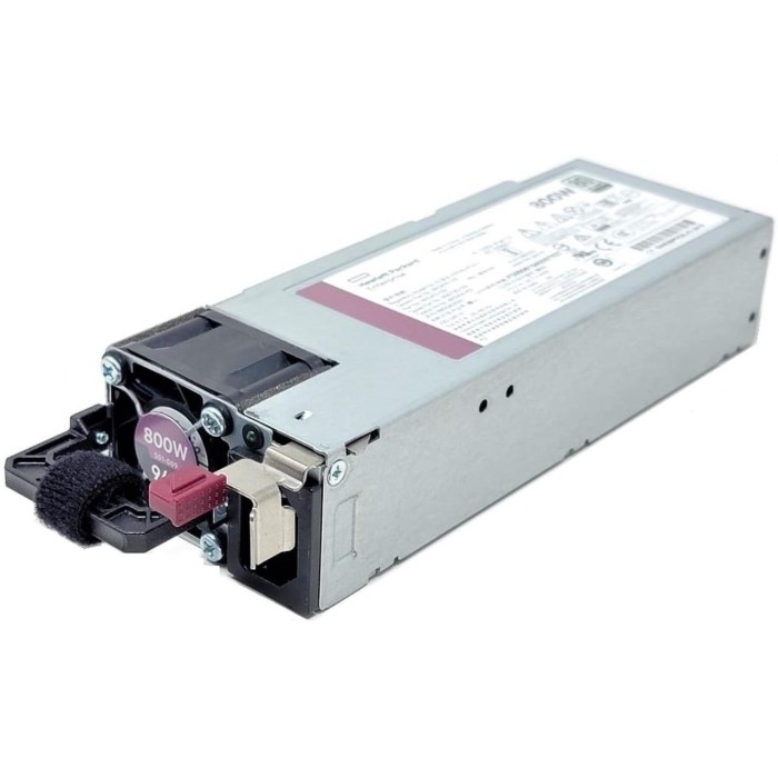 Fuente de Poder HPE de 800 W (Certificada 80 Platinum, Hot-plug)