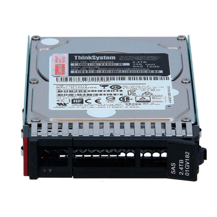 Disco duro Lenovo 2.4 TB hot-swap 2.5" SAS 12Gb/s 10000 rpm