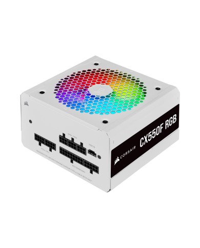 Fuente de Poder Corsair CX550F RGB Full Modular 80Plus Bronze