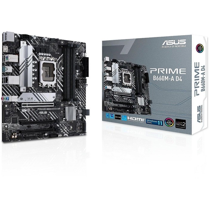 Placa Madre ASUS PRIME B660M-A D4 Motherboard Micro ATX Intel LGA 1700 DDR4
