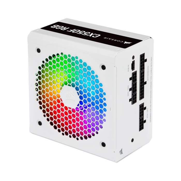 Fuente de Poder Corsair CX550F RGB Full Modular 80Plus Bronze