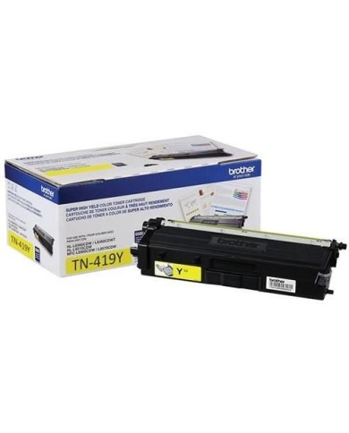 Cartucho de tóner Brother Yellow TN419Y de muy alto rendimiento