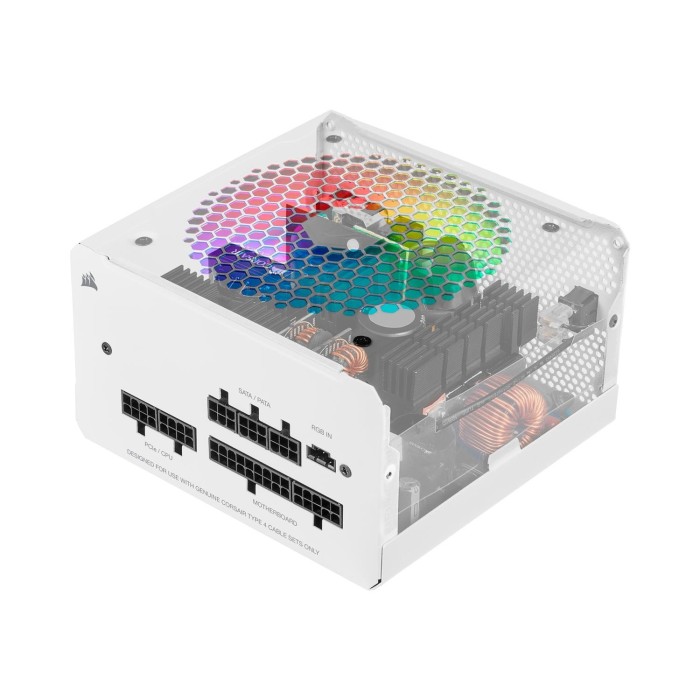 Fuente de Poder Corsair CX550F RGB Full Modular 80Plus Bronze