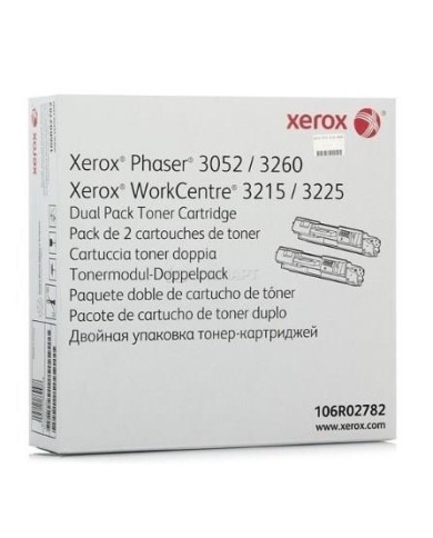 Cartucho de Tóner Xerox Negro 106R02782 para Phaser 3260 WC 3225