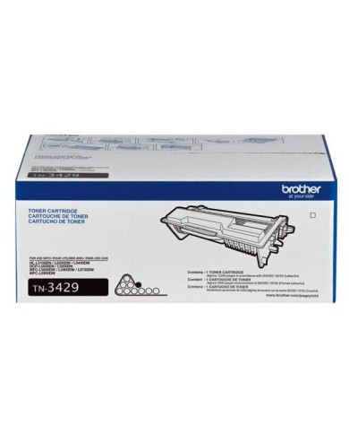 Cartucho de tóner Brother TN3429 Negro para Brother DCP-L5650, HL-L5100, HL-L6400, MFC-L5900, MFC-L6700
