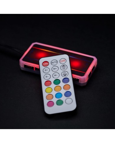 Pack De 4 Ventiladores RGB Snake Gamer Vipera One SN1200 6 pines con controlador