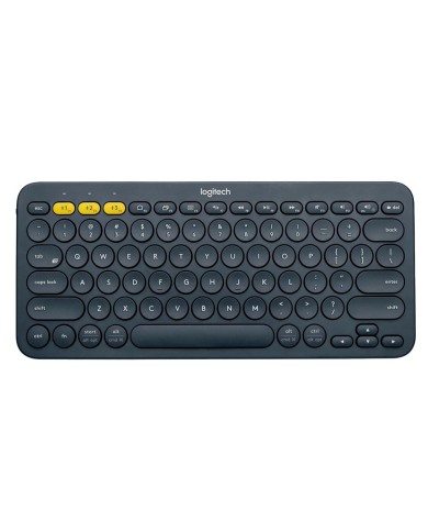 Teclado inalámbrico Bluetooth Logitech K380 Negro