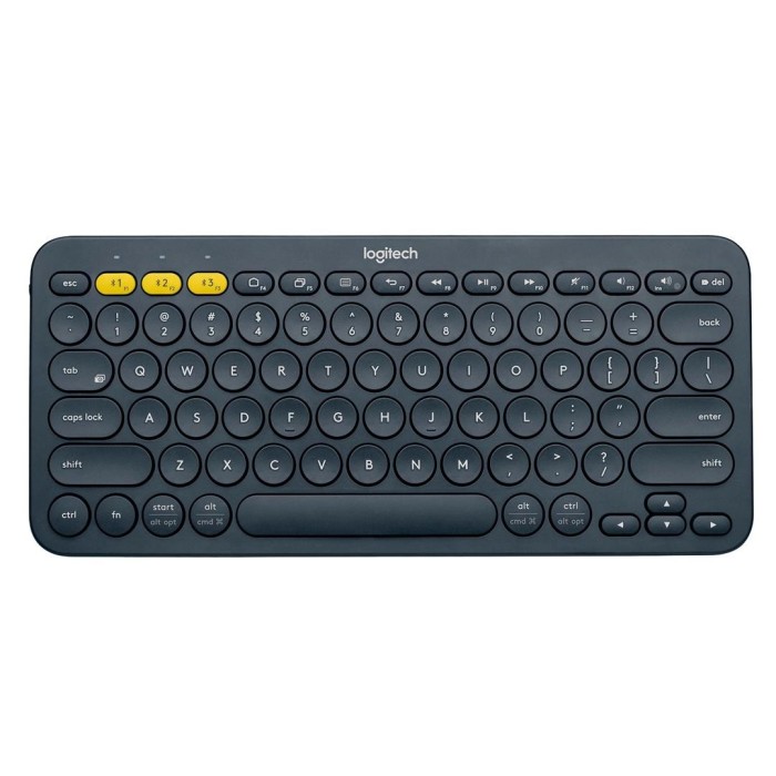 Teclado inalámbrico Bluetooth Logitech K380 Negro