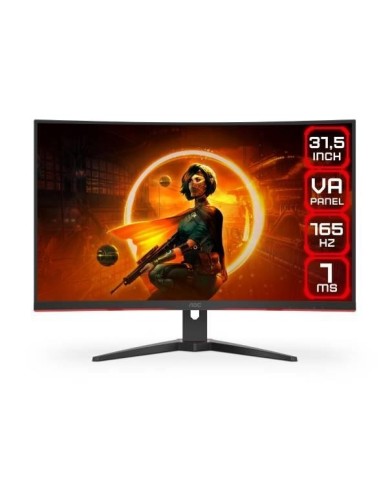 Monitor Gamer Aoc C32G2E FHD 32 LCD Curvo 165 Hz 1ms Freesync HDMI 1920x1080