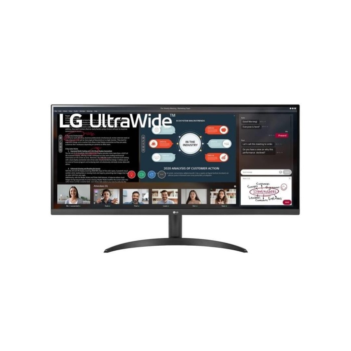 Monitor LG 34WP500-B UltraWide de 34“ IPS 75Hz 1ms 2560x1080 HDMI, Vesa, FreeSync
