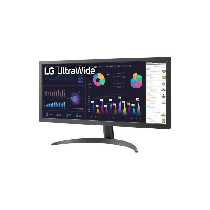 Monitor LG 26WQ500-B UltraWide de 26“ IPS 75hz 5ms 2560x1080, HDMI, Vesa, FreeSync