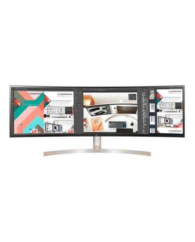 Monitor LG UltraPanorámico 49" IPS 60Hz, 5ms,  5120x1440