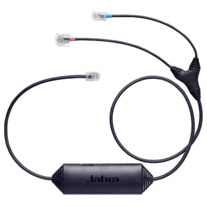 Jabra Adaptador de Gancho Electrónico, Negro, para Avaya