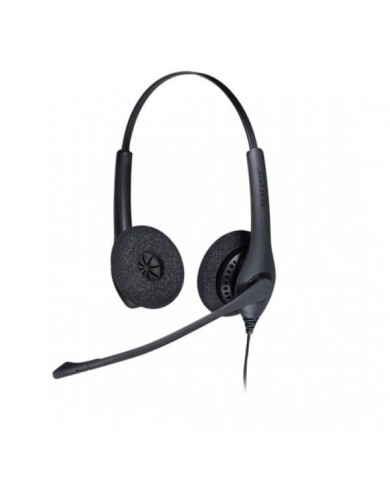 Audífono Jabra BIZ 1500 Duo USB, Alámbrico, USB con cancelación de ruido