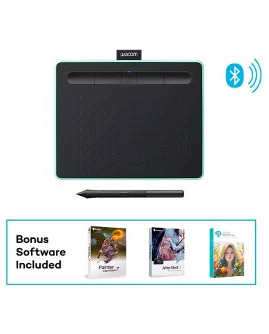 Tableta Wacom Intuos Pen Bluetooth S, Pistacho (CTL4100WLE0)