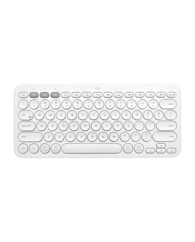 Teclado inalámbrico Bluetooth Logitech K380 Blanco