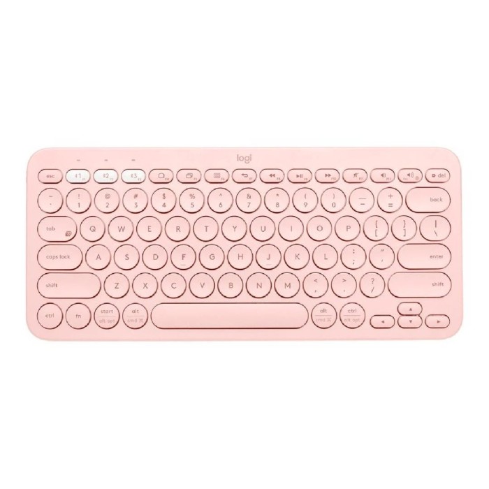 Teclado inalámbrico Bluetooth Logitech K380 Rosado