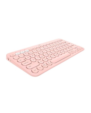 Teclado inalámbrico Bluetooth Logitech K380 Rosado