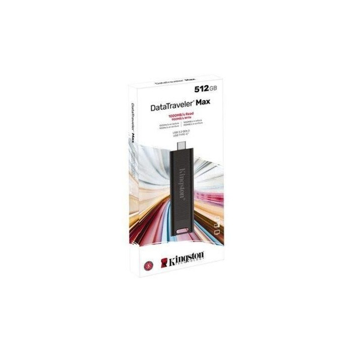 Unidad Flash Kingston DataTraveler Max 512GB USB-C 3.2 Gen 2