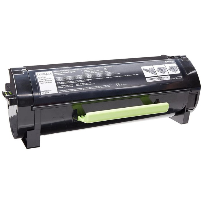 Cartucho de Tóner Lexmark Negro 50F4X00 para 410-510-610