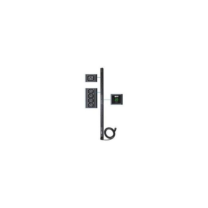 Unidad de distribución de potencia Tripp Lite PDU Metered 208V - 240V 32 Salidas C13, 6 Salidas C19