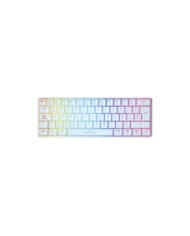Teclado mecánico Redragon Kumara Blanco RGB K552RGB – Switches Outemu Blue (29REDK552W)