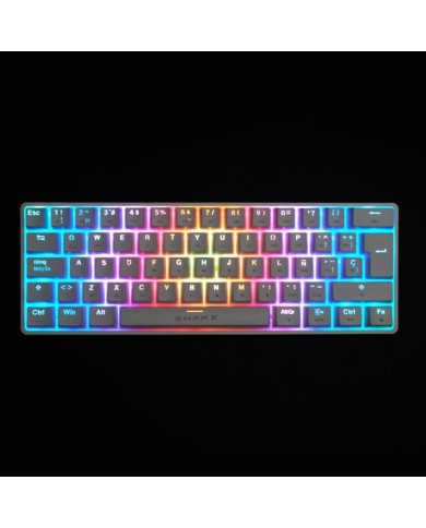 Teclado Gamer mecánico Snake Gamer Vipera SN690 60% RGB Switch Outemu Red Español